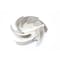 Goulds Water Technology 4X6-10 6-VANE STAINLESS IMPELLER 9-1/2IN OD PUMP PARTS AND ACCESSORY 0101-528-1203 - alternate 1